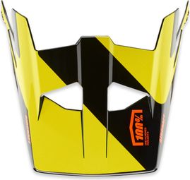 Spare visor for 100% Aircraft Ltd Helmet Yellow