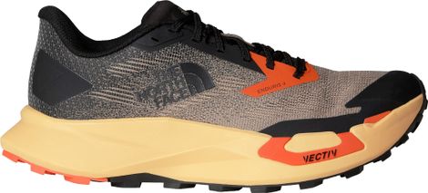 The North Face Vectiv Enduris 4 Orange/Black Men's Trail Shoes