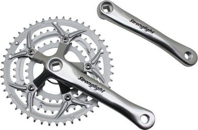 Pédalier route Stronglight Impact Eco 170 mm 48-38-28 8V. 9-10V.