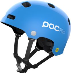 Casco Poc Pocito Crane Mips Azul Fluorescente