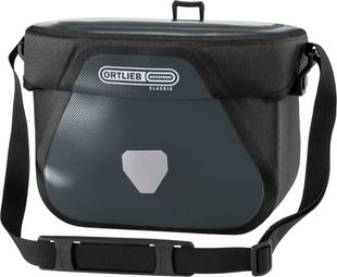 Ortlieb Ultimate Six Classic 6.5L Handlebar Bag Asphalt Grey Black