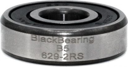 Zwart lager B5 629-2RS 9 x 26 x 8