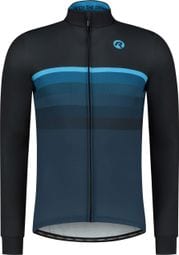 Maillot Manches Longues Velo Rogelli Hero ll - Homme - Bleu/Noir