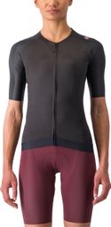 Castelli Aero Pro 7.0 Schwarzes Kurzarmtrikot für Frauen