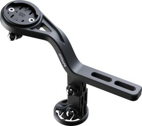 Soporte Contador CYCLAMI S29 Multifunción Garmin Wahoo Bryton Fijación GoPro Negro