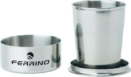 Taza Ferrino Vaso Plegable Acero Inoxidable Gris