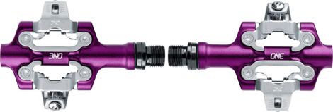 Set OneUp XC Clip-in-pedalen, paars