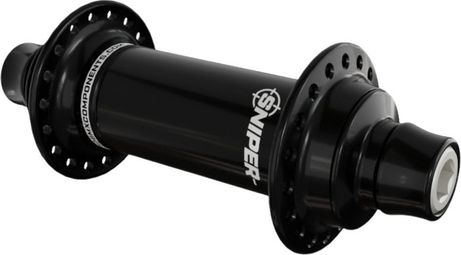 Moyeu Avant SD-X Sniper Evo Air 10mm 28H Noir