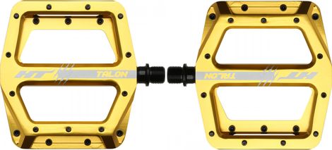 HT Components Talon AN71 Gold Flat Pedal Pair