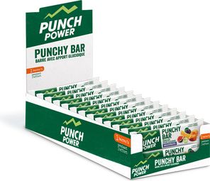 Présentoir de 40 barres punchy bar Punch Power multifruit – 30g