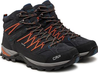 Zapatillas de senderismo CMP Rigel Mid Wp Negro Hombre