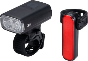 Beleuchtungsset BBB NanoStrike 700i vorne mit Signal hinten
