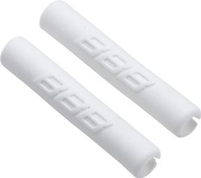 BBB Jeu de 2 protège gaines ''CâbleWrap'' Blanc