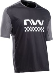 Northwave Edge Short Sleeve Jersey Zwart/Grijs