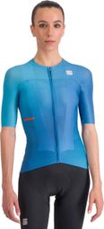 Maillot Sportful Light de manga corta para mujer Azul