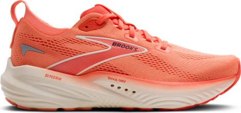 Chaussures Running Brooks Glycerin 22 Rose Femme