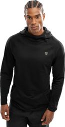 Sweat à capuche fitness homme Black Square Noir