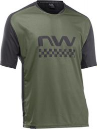 Northwave Edge Kurzarmtrikot Grün/Schwarz