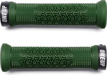 OneUp Goldstone Lock-On Grips Dark Green