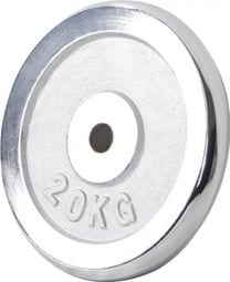 Disques de poids chromés avec alésage de 31 mm - De 0 5 KG à 30 KG - Poids : 20 KG