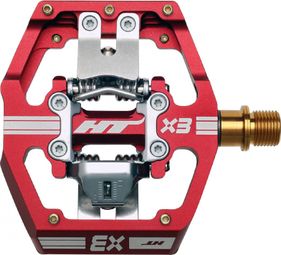 HT Components X3T Red Automatic Pedals