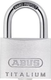 Abus Cadenas Titalium 64TI/25 - Gris  25mm - Serrure à clé  longueur 3cm