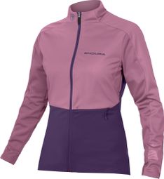 Chaqueta de manga larga Endura Windchill II para mujer, morada