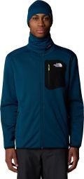 The North Face Crest Full Zip Fleec Blue