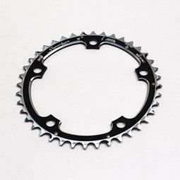 PLATEAU ROUTE 5BRA D.130  MICHE 39DTS MILIEU TRIPLE TYPE SHIMANO ALU NOIR 9-10V.