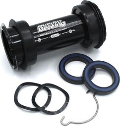 Black Bearing PF30 86 mm trapas voor Campagnolo (25 mm) Stalen lagers