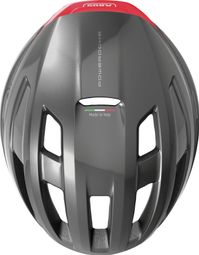 Casque Abus PowerDome Titan Noir / Rouge — vue 2