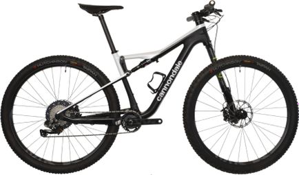 Produit Reconditionné - VTT Tout-Suspendu Cannondale Scalpel SI Lefty Shimano XTR Di2 11V 29 Noir Blanc 2020