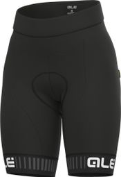 Damen Trägerlose <p>Radhose</p>Alé Traguardo Schwarz/Weiß