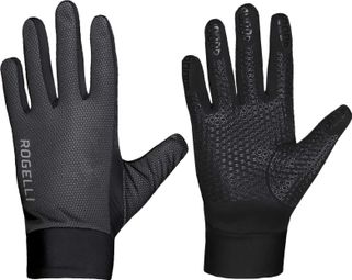 Gants Velo Long De Hiver Rogelli Laval - Unisexe - Noir