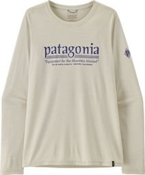 Patagonia Capilene Cool Daily Hut Tripper Long-Sleeve T-Shirt, Beige, Women's