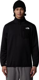 The North Face Crest 1/4 Zip Fleece Black