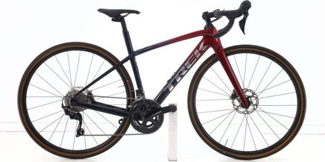 Produit reconditionné · Trek Domane SL5 Carbone · Rouge / Vélo de route / Trek | Très bon état