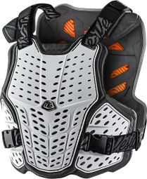 Plastron Troy Lee Designs Rockfight CE Blanc
