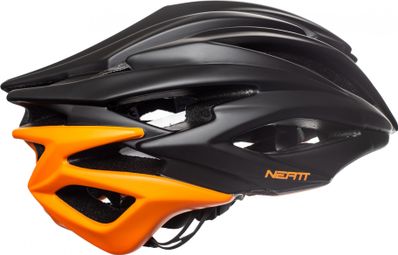 Casco neatt asphalt racenegro naranja