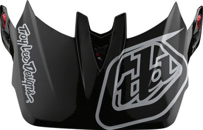 Visière de Rechange pour Casque Troy Lee Designs D4 Noir/Gris