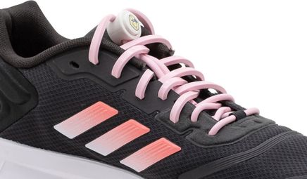 Lacets Elastiques Course Running Confort Optimal en Silicone  - rose pale
