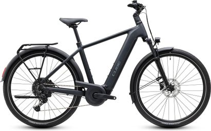 VTC Électrique Cube Touring Hybrid One 600 Shimano Cues 11V 600 Wh Bosch 75 Nm 700 mm Gris Cool 2027