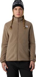 The North Face Glacier Fleecejacke Braun Frau
