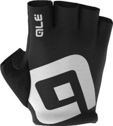 Guantes Cortos Unisex Alé Air Negro/Blanco