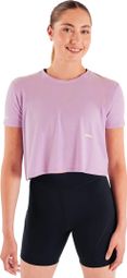 Running Circle Smooth Operator Crop-Top Rosa Lila