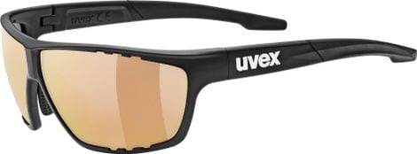 Gafas de sol UVEX Sportstyle 706 CV V negro mate / rojo