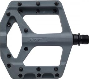 HT Components Supreme-C PA32A grijs vlak pedaalpaar