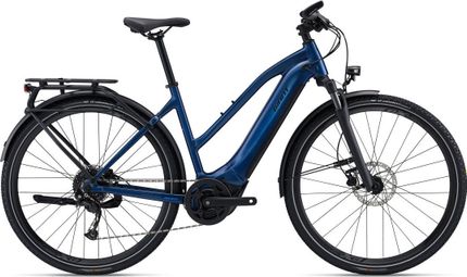 VTC Électrique Giant Explore E+2D STA Shimano Alivio 9V 500 Wh 700 mm Metallic Navy