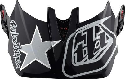 TROY LEE DESIGNS D4 VISOR FREEDOM 2.0 RED WHITE