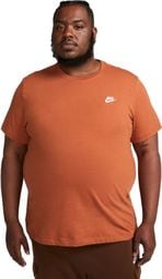 Nike Sportswear Club Tee Orange Kurzarm-T-Shirt